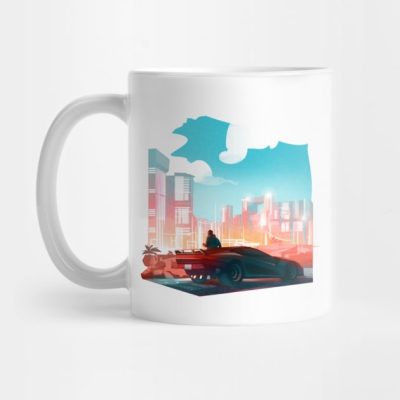 Cyberpunk 2077 Mug Official Cow Anime Merch