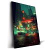 Cyberpunk Gritty Tech Cityscape Wall Art - Cyberpunk 2077 Merch