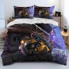 Cyberpunk Motorcycle Sexy Girl Comforter Bedding Set Duvet Cover Bed Set Quilt Cover Pillowcase king Queen 2 - Cyberpunk 2077 Merch