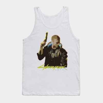 Cyberpunk 2077 Console Graphics D Tank Top Official Cow Anime Merch