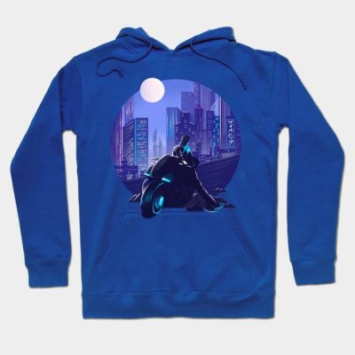 Cyberpunk Blues Hoodie Official Cow Anime Merch