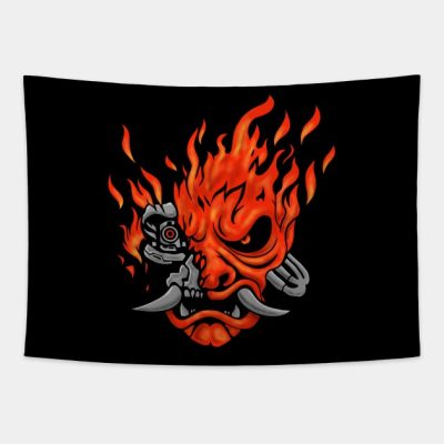 Cyberpunk Samurai Tapestry Official Cow Anime Merch