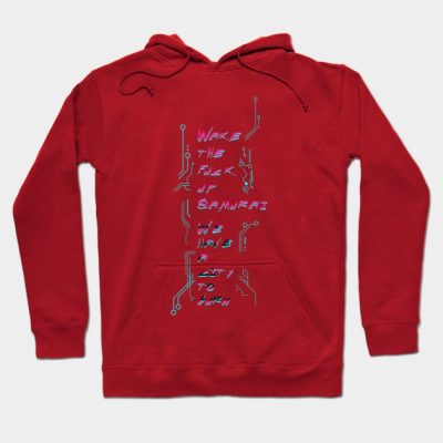 Cyberpunk 2077 Samurai Hoodie Official Cow Anime Merch