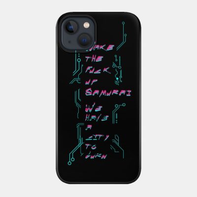 Cyberpunk 2077 Samurai Phone Case Official Cow Anime Merch