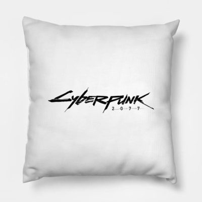 Cyberpunk 2077 Throw Pillow Official Cow Anime Merch