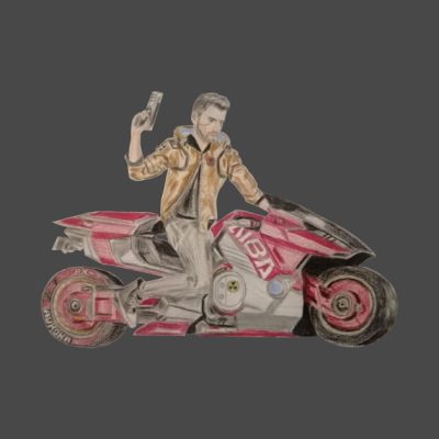 Cyberpunk 2077 Phone Case Official Cow Anime Merch