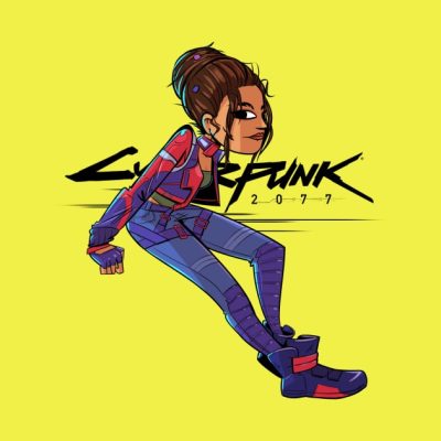 Panam Palmer Cyberpunk 2077 Throw Pillow Official Cow Anime Merch