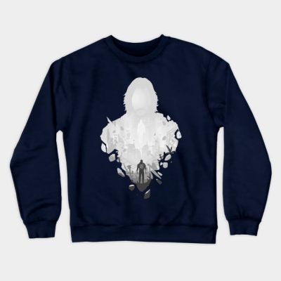 View From The Dump Cyberpunk City Crewneck Sweatshirt Official Cow Anime Merch