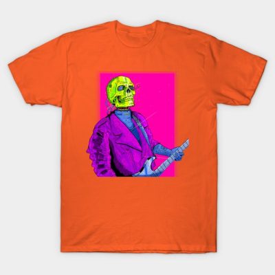 Cyberpunk Rockstar Skull T-Shirt Official Cow Anime Merch