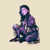 Cyberpunk Lade Throw Pillow Official Cow Anime Merch