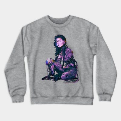 Cyberpunk Lade Crewneck Sweatshirt Official Cow Anime Merch