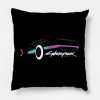 Car Lights Cyberpunk Throw Pillow Official Cow Anime Merch