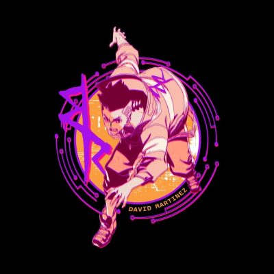 David Cyberpunk Edgerunners B Throw Pillow Official Cow Anime Merch
