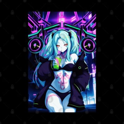 Night City Throw Pillow Official Cow Anime Merch