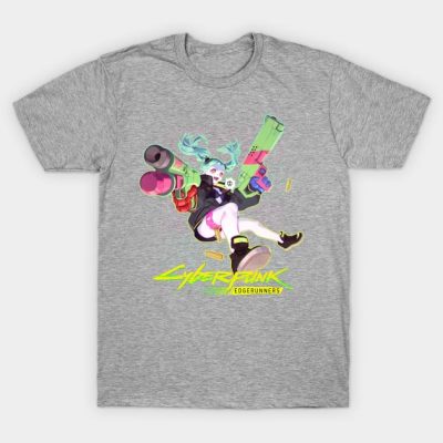 Cyberpunk Edgerunners Rebecca T-Shirt Official Cow Anime Merch
