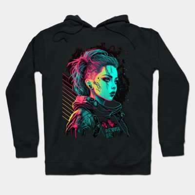 Cyberpunk Girl Hoodie Official Cow Anime Merch