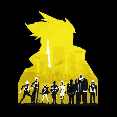 Cyberpunk Edgerunners Throw Pillow Official Cow Anime Merch
