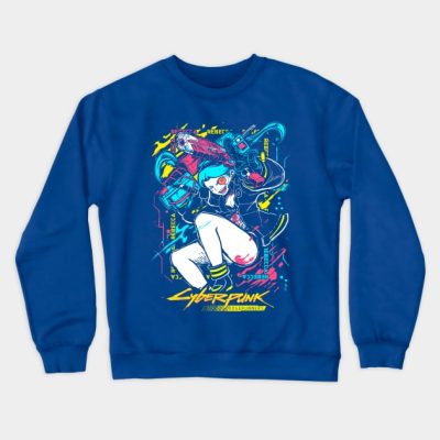 Rebecca Crewneck Sweatshirt Official Cow Anime Merch
