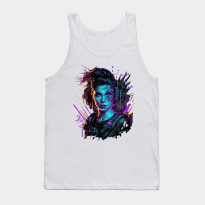 Cyberpunk Tank Top Official Cow Anime Merch