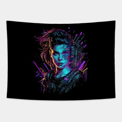 Cyberpunk Tapestry Official Cow Anime Merch