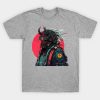 Cyberpunk Samurai Side View T-Shirt Official Cow Anime Merch
