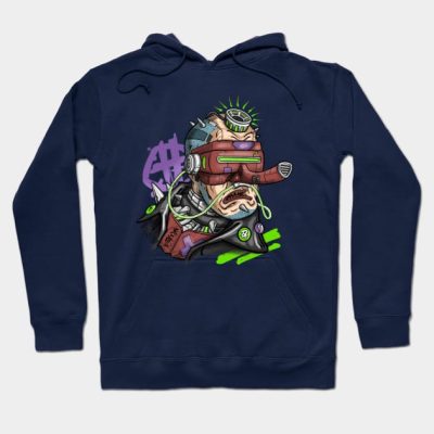 Cyberpunk Tengu Hoodie Official Cow Anime Merch