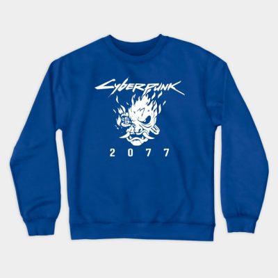 Cyberpunk 2077 Crewneck Sweatshirt Official Cow Anime Merch