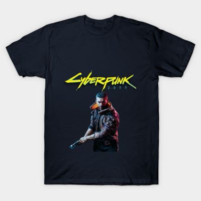 Cyberpunk 2077 T-Shirt Official Cow Anime Merch