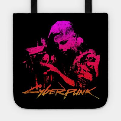 Cyberpunk Abstract Tote Official Cow Anime Merch