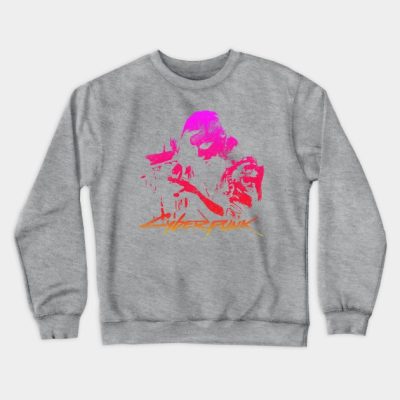 Cyberpunk Abstract Crewneck Sweatshirt Official Cow Anime Merch