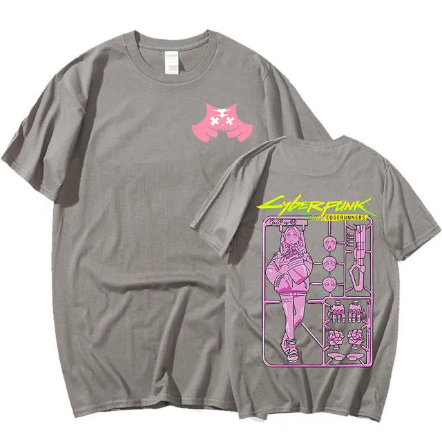 Japanese Anime Cyberpunk Edgerunners Rebecca T Shirt Manga Graphic Short Sleeves Oversized T shirt Vintage T.jpg 640x640 3 - Cyberpunk 2077 Merch