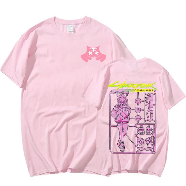Japanese Anime Cyberpunk Edgerunners Rebecca T Shirt Manga Graphic Short Sleeves Oversized T shirt Vintage T.jpg 640x640 6 - Cyberpunk 2077 Merch