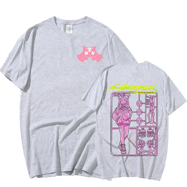 Japanese Anime Cyberpunk Edgerunners Rebecca T Shirt Manga Graphic Short Sleeves Oversized T shirt Vintage T.jpg 640x640 8 - Cyberpunk 2077 Merch