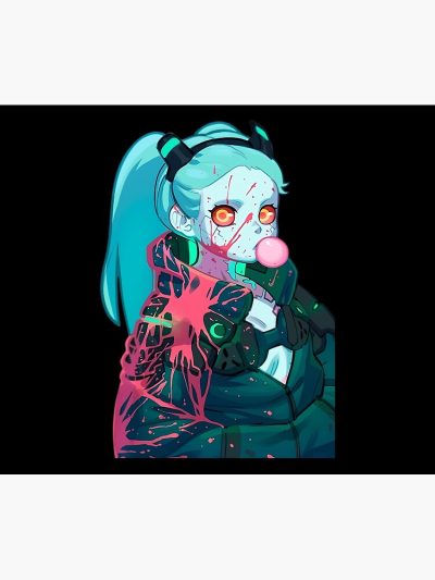 Cyberpunk Edgerunners - Bloody Rebecca Tapestry Official Cow Anime Merch
