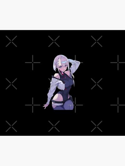 Lucy  - Cyberpunk Edgerunners Tapestry Official Cow Anime Merch