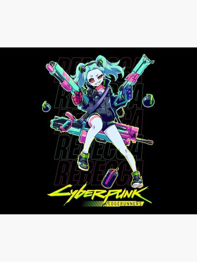 Cyberpunk Edgerunners Rebecca Tapestry Official Cow Anime Merch