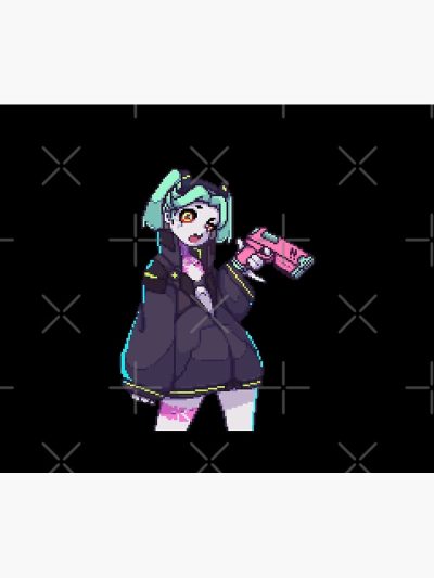 Rebecca - Cyberpunk Edgerunners Tapestry Official Cow Anime Merch