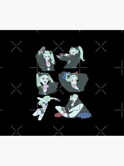 Cyberpunk Edgerunners - Rebecca Tapestry Official Cow Anime Merch