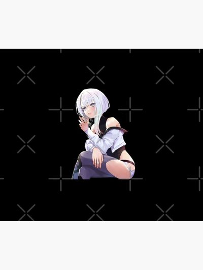 Lucy  - Cyberpunk Edgerunners Tapestry Official Cow Anime Merch