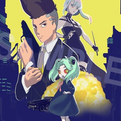 Cyberpunk Edgerunners Tote Bag Official Cow Anime Merch