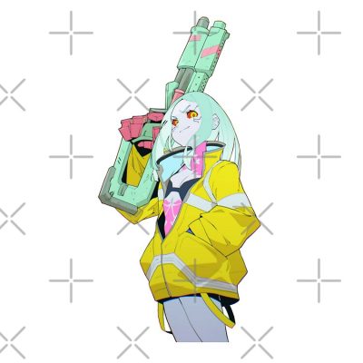 Rebecca  - Cyberpunk Edgerunners Tote Bag Official Cow Anime Merch