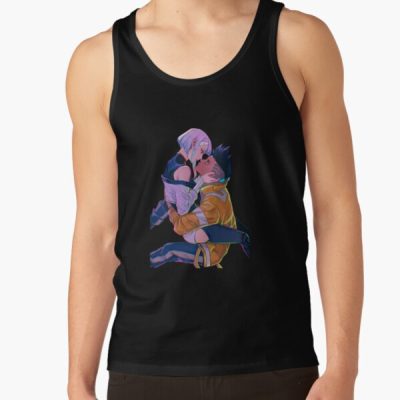 Lucy And David - Cyberpunk Edgerunners Tank Top Official Cow Anime Merch