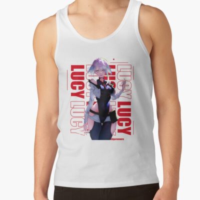 Lucy - Cyberpunk Tank Top Official Cow Anime Merch