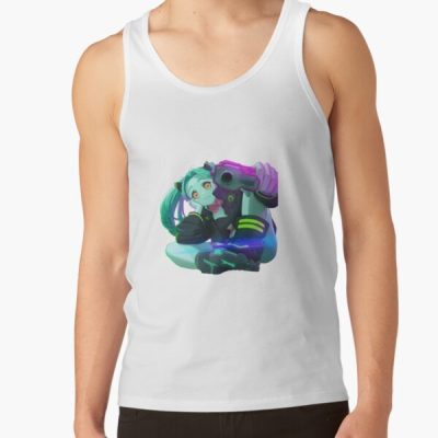 Rebecca - Cyberpunk Edgerunners Tank Top Official Cow Anime Merch