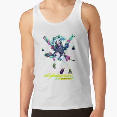 Cyberpunk Edgerunners - Cyberpunk Edgerunners Rebecca Tank Top Official Cow Anime Merch