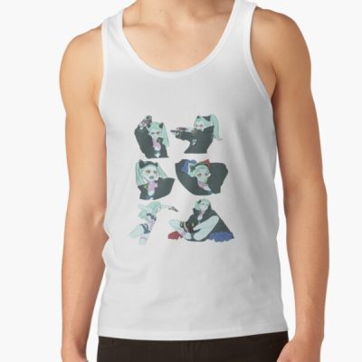 Cyberpunk Edgerunners - Rebecca Tank Top Official Cow Anime Merch