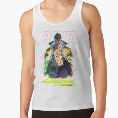 Cyberpunk Edgerunners David Tank Top Official Cow Anime Merch