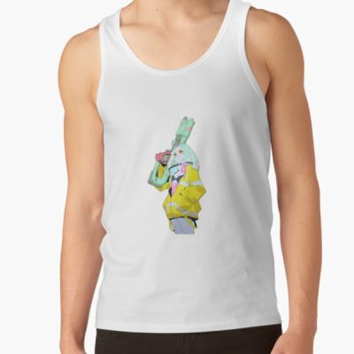 Rebecca  - Cyberpunk Edgerunners Tank Top Official Cow Anime Merch