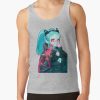 Cyberpunk Edgerunners - Bloody Rebecca Tank Top Official Cow Anime Merch