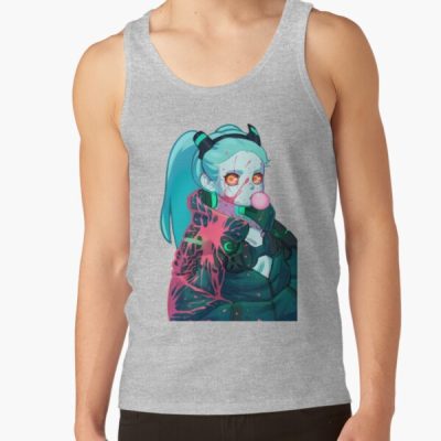 Cyberpunk Edgerunners - Bloody Rebecca Tank Top Official Cow Anime Merch